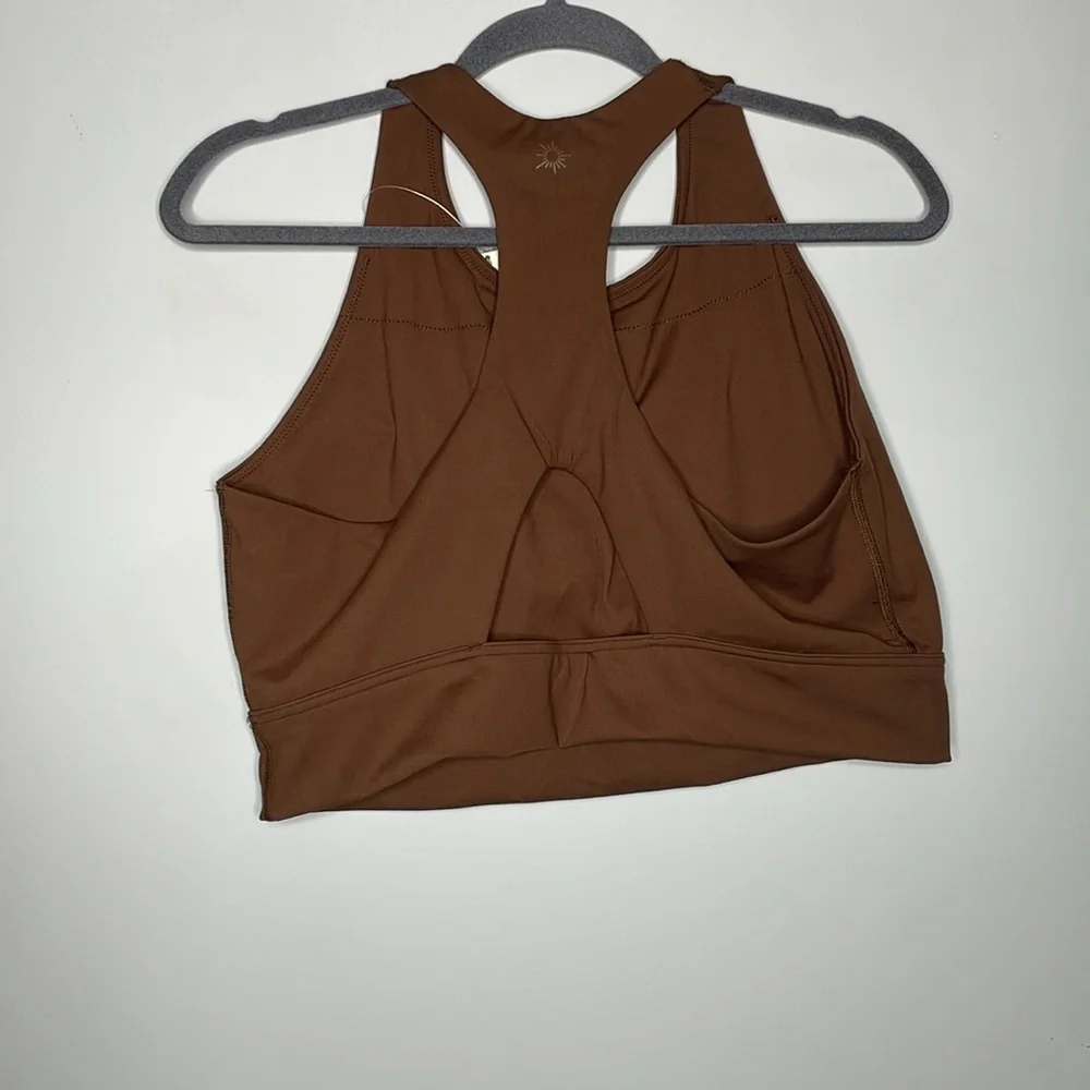 Offline by Aerie Chocolate Brown Sports Bra - Picture 5 of 7